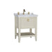Vitra Valarte 650/800/1000mm Vanity Unit - Floor Standing 1 Drawer & 3TH Basin - Unbeatable Bathrooms