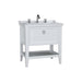 Vitra Valarte 650/800/1000mm Vanity Unit - Floor Standing 1 Drawer & 3TH Basin - Unbeatable Bathrooms