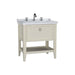 Vitra Valarte 650/800/1000mm Vanity Unit - Floor Standing 1 Drawer & 3TH Basin - Unbeatable Bathrooms