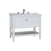 Vitra Valarte 650/800/1000mm Vanity Unit - Floor Standing 1 Drawer & 3TH Basin - Unbeatable Bathrooms