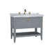 Vitra Valarte 650/800/1000mm Vanity Unit - Floor Standing 1 Drawer & 3TH Basin - Unbeatable Bathrooms