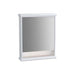 Vitra Valarte 65cm Left Hand Hinged Mirror Cabinet with Hard-Wired Led Lighting - Unbeatable Bathrooms