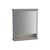 Vitra Valarte 65cm Left Hand Hinged Mirror Cabinet with Hard-Wired Led Lighting - Unbeatable Bathrooms
