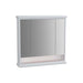 Vitra Valarte Mirror Cabinet with Hard-Wired LED Lighting - Unbeatable Bathrooms