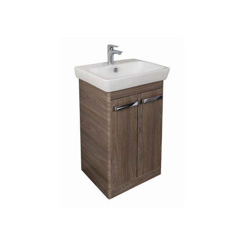 Vitra M-Line 600mm Vanity Unit - Floor Standing 2 Door Unit - Unbeatable Bathrooms
