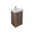 Vitra M-Line 600mm Vanity Unit - Floor Standing 2 Door Unit - Unbeatable Bathrooms