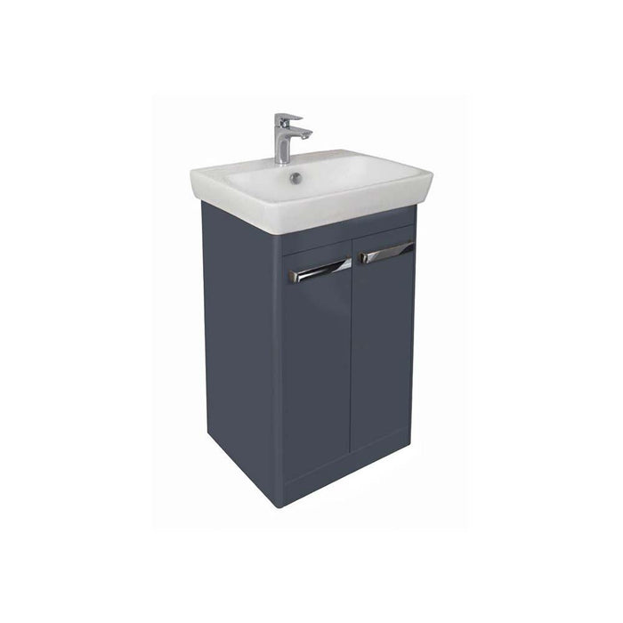 Vitra M-Line 600mm Vanity Unit - Floor Standing 2 Door Unit - Unbeatable Bathrooms