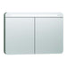 Vitra Nest Furniture Mirror Cabinet with 2 Doors and LED Lighting and Shaver Socket - Unbeatable Bathrooms