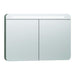 Vitra Nest Furniture Mirror Cabinet with 2 Doors and LED Lighting and Shaver Socket - Unbeatable Bathrooms