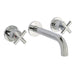 JTP Solex 3 Hole Wall Mounted Basin Mixer Tap - Unbeatable Bathrooms
