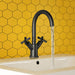 JTP Solex Mono Deck Mounted Swivel Spout Basin Mixer - Unbeatable Bathrooms
