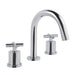 JTP Solex 3 Hole Deck Mounted Basin Mixer - Unbeatable Bathrooms