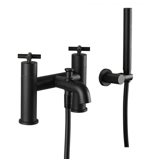 JTP Solex Deck Mounted Bath Shower Mixer with Kit - Unbeatable Bathrooms
