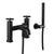 JTP Solex Deck Mounted Bath Shower Mixer with Kit - Unbeatable Bathrooms
