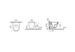 Vitra Integra Short-Projection Rim-Ex Wall Hung Toilet with Hidden Fixation - Unbeatable Bathrooms