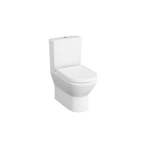 Vitra Integra Rimless Closed Coupled Toilet (Closed Back) - Unbeatable Bathrooms