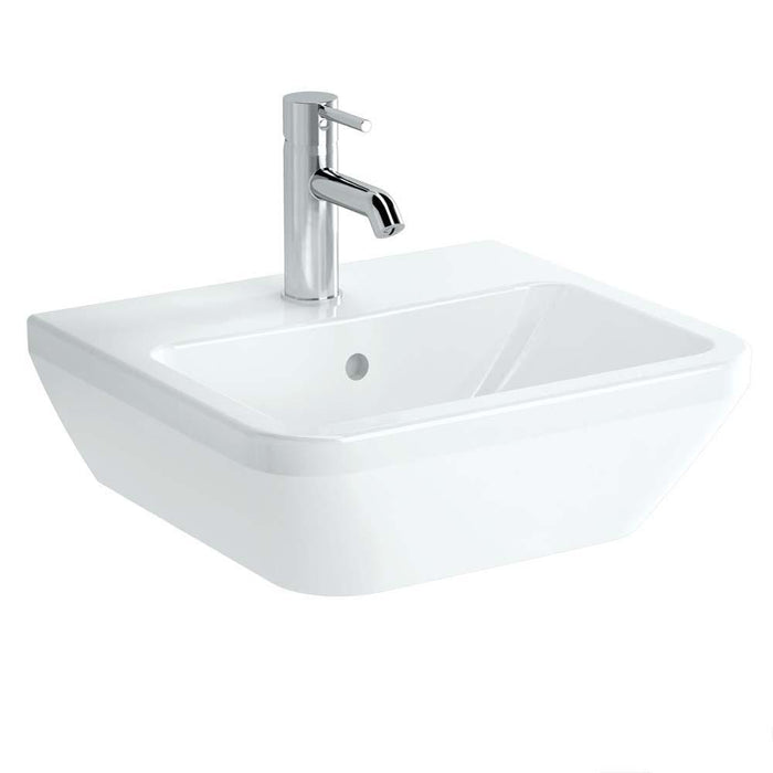 Vitra Integra 1TH Square Pedestal Basin (Various Sizes) - Unbeatable Bathrooms
