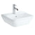 Vitra Integra 1TH Square Pedestal Basin (Various Sizes) - Unbeatable Bathrooms