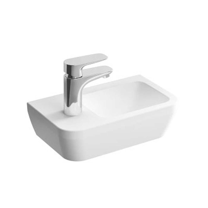 Vitra Integra 370mm Cloakroom Basin - 0 & 1TH - Unbeatable Bathrooms