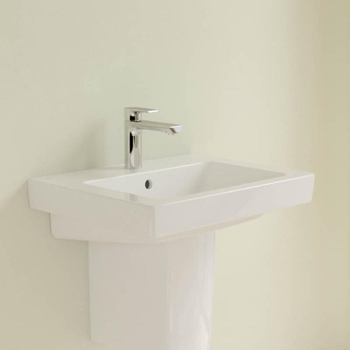 Villeroy & Boch Subway 2.0 55/60cm 1TH Wall Hung Basin with Overflow (Unpolished) - Unbeatable Bathrooms