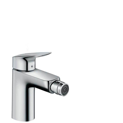 Hansgrohe Logis - Single Lever Bidet Mixer 100 with Pop-Up Waste - Unbeatable Bathrooms