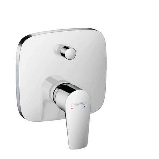Hansgrohe Talis E - Single Lever Manual Bath Mixer for Concealed Installation with Integrated Backflow Prevention - Unbeatable Bathrooms