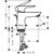 Hansgrohe Talis E - Single Lever Basin Mixer 80 Lowflow 3.5 L/M with Pop-Up Waste - Unbeatable Bathrooms