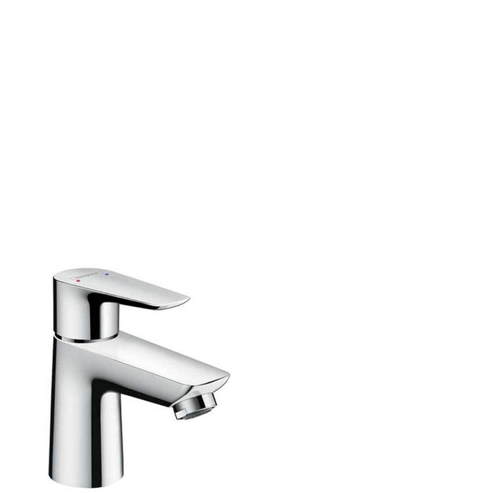 Hansgrohe Talis E - Single Lever Basin Mixer 80 Lowflow 3.5 L/M with Pop-Up Waste - Unbeatable Bathrooms