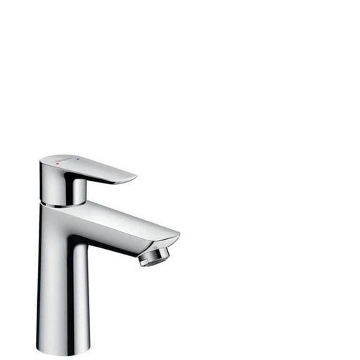 Hansgrohe Talis E - Single Lever Basin Mixer 110 with Push-Open Waste - Unbeatable Bathrooms