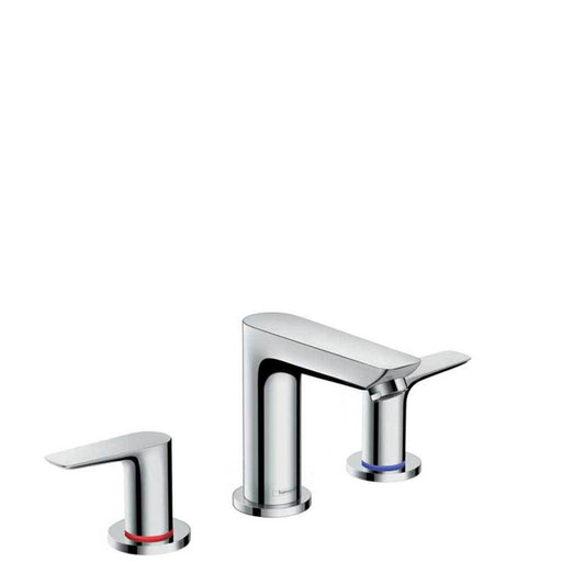 Hansgrohe Talis E - 3-Hole Basin Mixer with Pop-Up Waste - Unbeatable Bathrooms