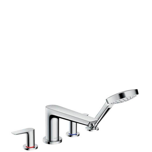 Hansgrohe Talis E - 4-Hole Rim-Mounted Bath Mixer - Unbeatable Bathrooms