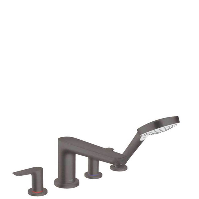 Hansgrohe Talis E - 4-Hole Rim-Mounted Bath Mixer - Unbeatable Bathrooms