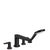 Hansgrohe Talis E - 4-Hole Rim-Mounted Bath Mixer - Unbeatable Bathrooms