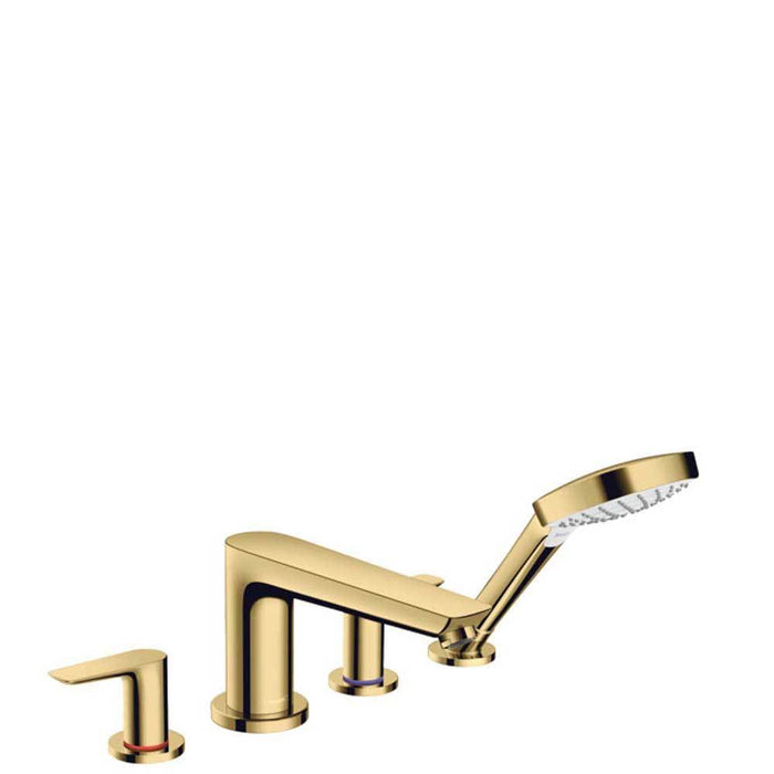Hansgrohe Talis E - 4-Hole Rim-Mounted Bath Mixer - Unbeatable Bathrooms
