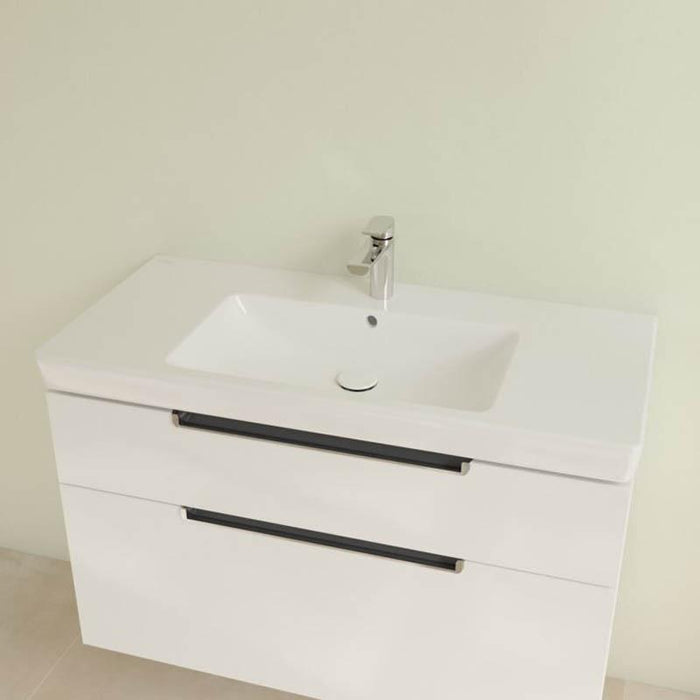 Villeroy & Boch Subway 2.0 1000mm Vanity Unit - Wall Hung 2 Drawer Unit - Unbeatable Bathrooms