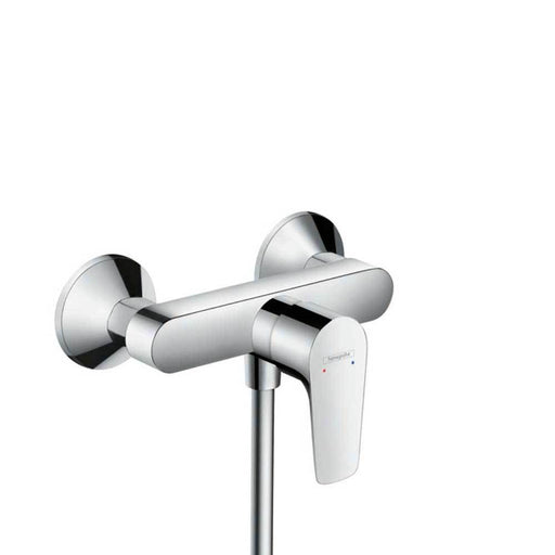 Hansgrohe Talis E - Single Lever Manual Shower Mixer for Exposed Installation - Unbeatable Bathrooms