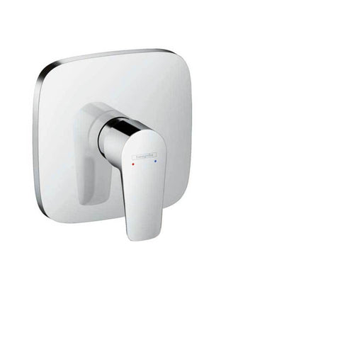Hansgrohe Talis E - Single Lever Manual Shower Mixer Soft Cube for Concealed Installation - Unbeatable Bathrooms
