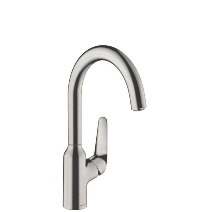 Hansgrohe Focus M42 - Single Lever Kitchen Mixer 220, Single Spray Mode - Unbeatable Bathrooms