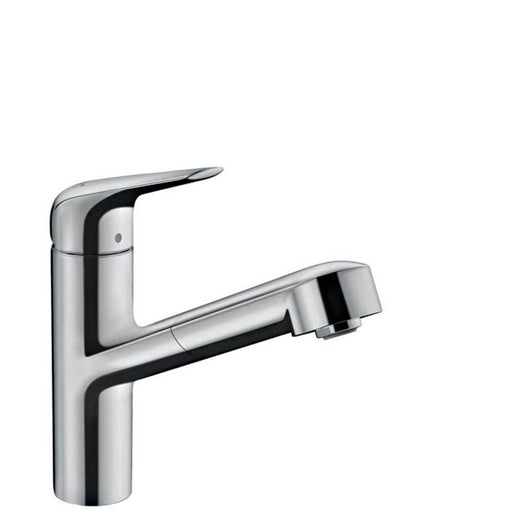 Hansgrohe Focus M42 - Single Lever Kitchen Mixer 150 with Pull-Out Spout and Sbox, Single Spray Mode - Unbeatable Bathrooms