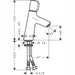 Hansgrohe Talis Select S - Basin Mixer 80 - Unbeatable Bathrooms