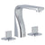JTP Curve 3 Hole Basin Mixer Tap - Unbeatable Bathrooms