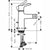 Hansgrohe Talis S - Single Lever Bidet Mixer with Pop-Up Waste - Unbeatable Bathrooms
