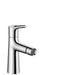 Hansgrohe Talis S - Single Lever Bidet Mixer with Pop-Up Waste - Unbeatable Bathrooms