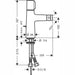 Hansgrohe Talis Select S - Bidet Mixer with Pop-Up Waste - Unbeatable Bathrooms