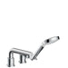 Hansgrohe Talis S - 3-Hole Rim-Mounted Single Lever Bath Mixer - Unbeatable Bathrooms