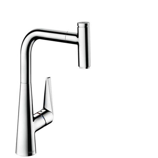 Hansgrohe Talis Select M51 - Single Lever Kitchen Mixer 300 with Pull-Out Spout, Single Spray Mode - Unbeatable Bathrooms