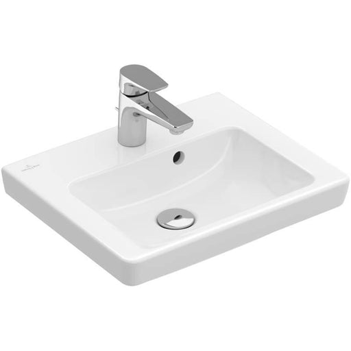 Villeroy & Boch Subway 2.0 450mm 1TH Wall Hung Basin with Overflow (Unpolished) - Unbeatable Bathrooms