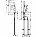 Hansgrohe Talis Select M51 - Single Lever Kitchen Mixer 300 with Pull-Out Spout and Sbox, Single Spray Mode - Unbeatable Bathrooms