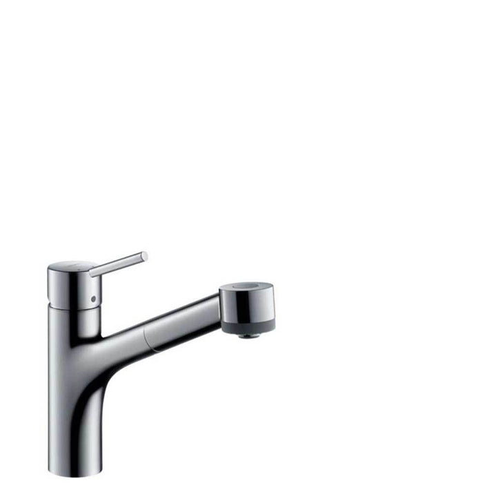 Hansgrohe Talis M52 - Single Lever Kitchen Mixer 170 with Pull-Out Spray and Sbox, 2 Spray Modes - Unbeatable Bathrooms