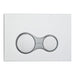 Vitra Sirius Flush Plate - Unbeatable Bathrooms